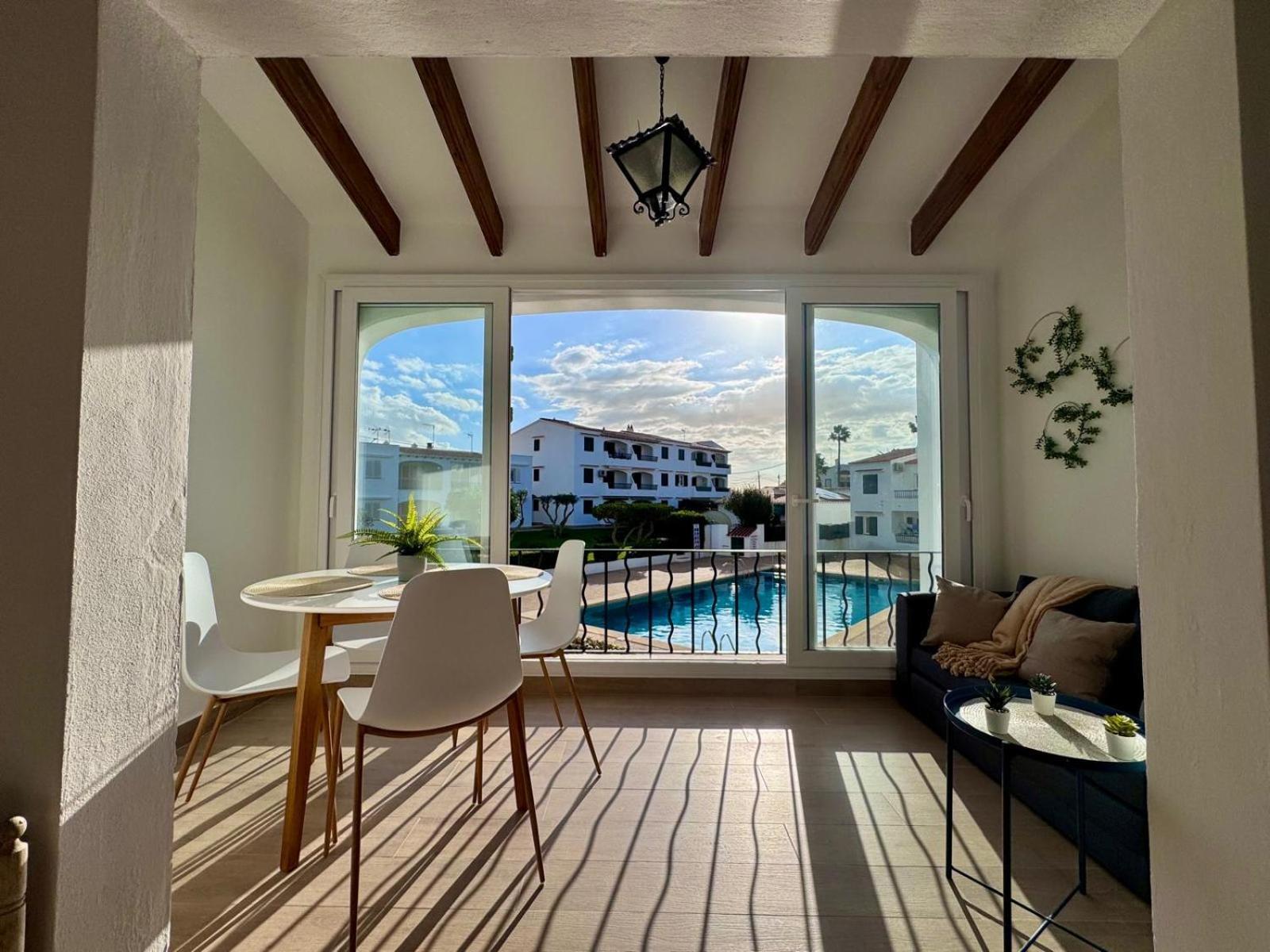 Precioso Apartamento Residencial Con Piscina Cala En Porter  Экстерьер фото