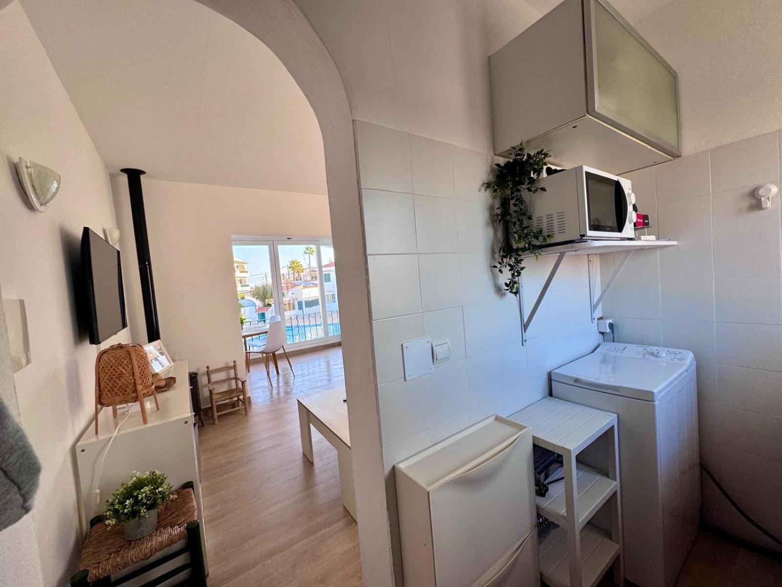 Precioso Apartamento Residencial Con Piscina Cala En Porter  Экстерьер фото